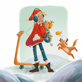 Санта тинейджер 