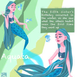 Одна из сестёр Русалочки 