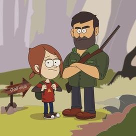 The Last of Us in Gravity falls