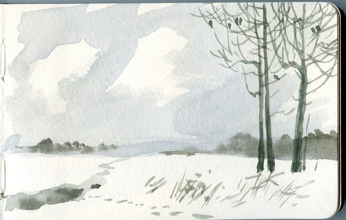 акварелька..