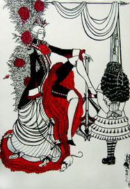 Алиса и Червонная Королева