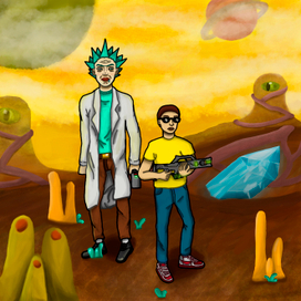 Рик и морти 