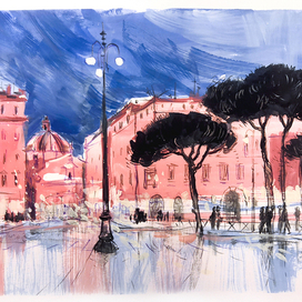 Рим на закате