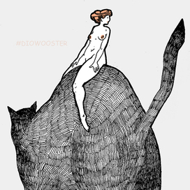 Леди на коте