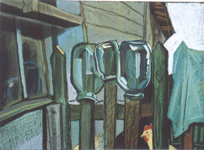 Забор курятника