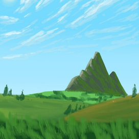 Фон(с горой)