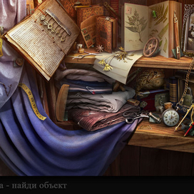 hidden objects в старом шкафу