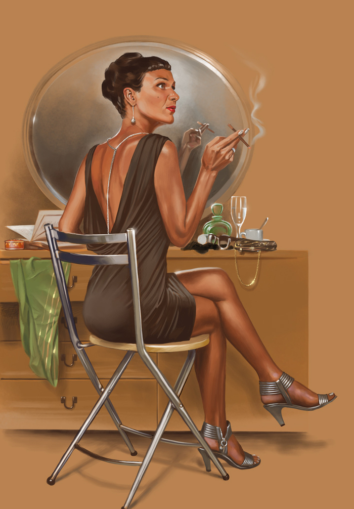 портрет писательницы