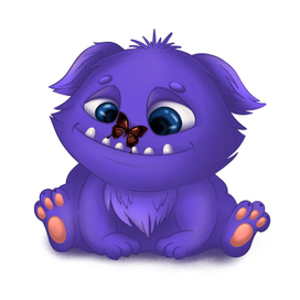 Пушистый монстрик