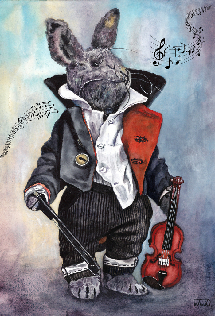 Заяц-музыкант