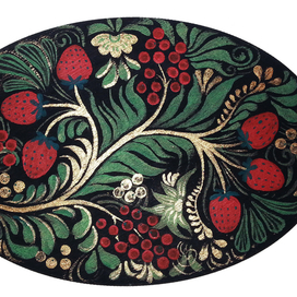 Дощечка хохлома