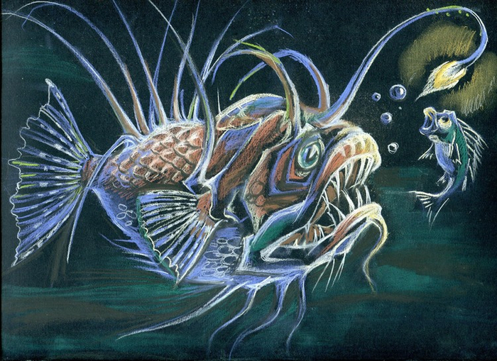 из серии "Чудище глубоководное"