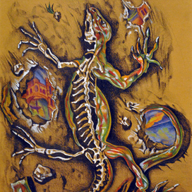 Тайны старого комода. Ящерица