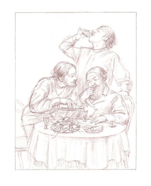 "Не в свои сани не садись" А.Н. Островский; иллюстрация