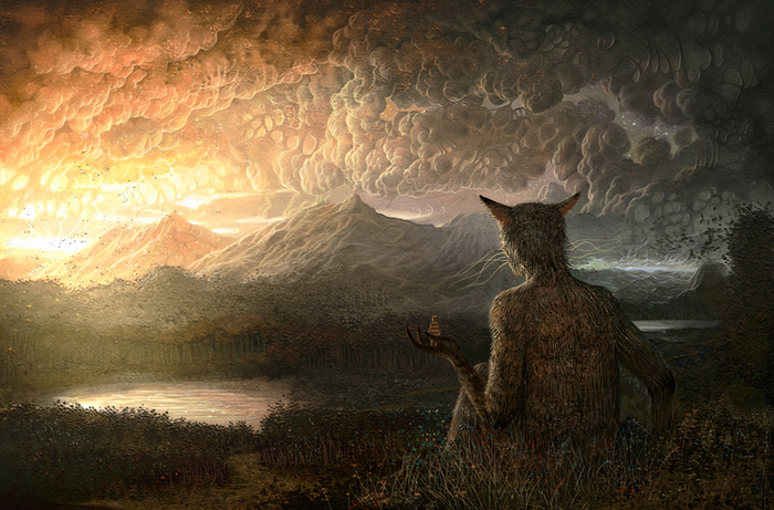 Там, где живут чудовища (форзац)