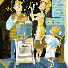 Съемки рекламы ШАдринских МАкарон