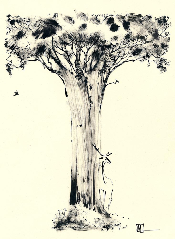 Алфавит: буква T