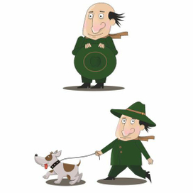 Веселый персонаж