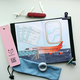 скетч в аэропорте