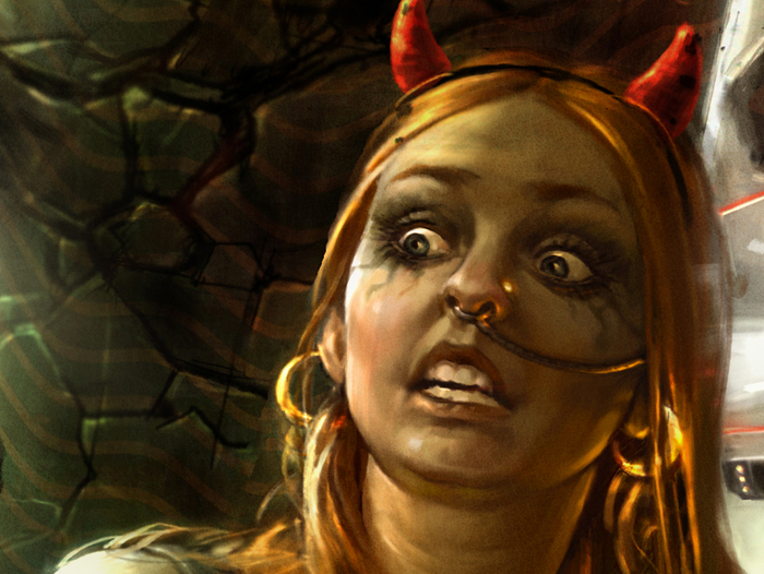 Смерть Самсона (фрагмент)