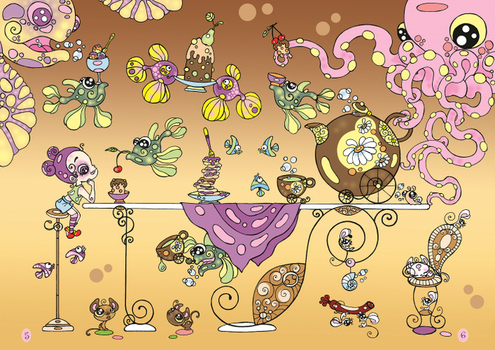 "Мили Ванили и чудище лесное" (silent book)