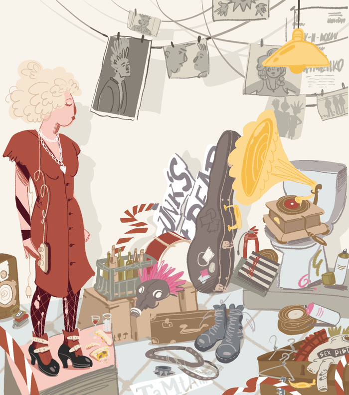 Монтаж выставки.