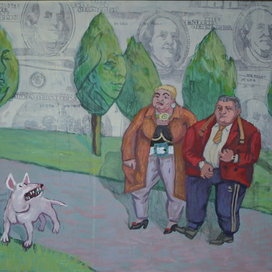 Идиллия. Иллюстрация к роману А. Иличевского "Матисс"