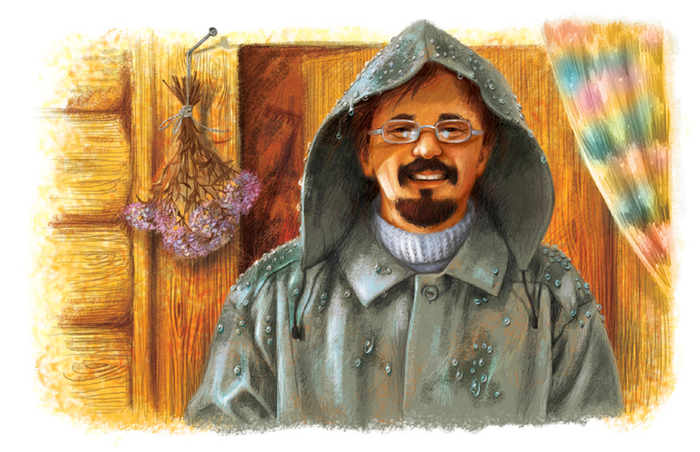 Папа- "волшебник"