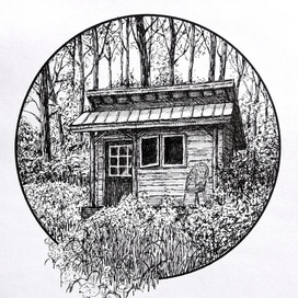 Хижина в лесу