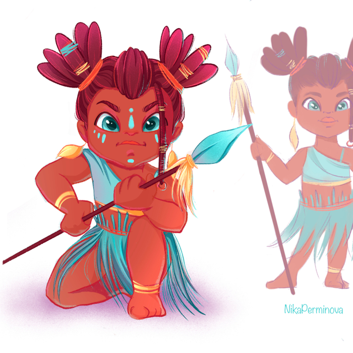 Девочка из племени