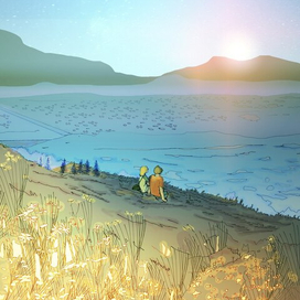 "over the hills and far away"