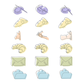 Иконки для сайта по обучению иллюстрации