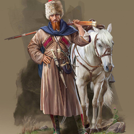 Горец с ружьём