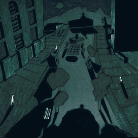 Вечерний проспект