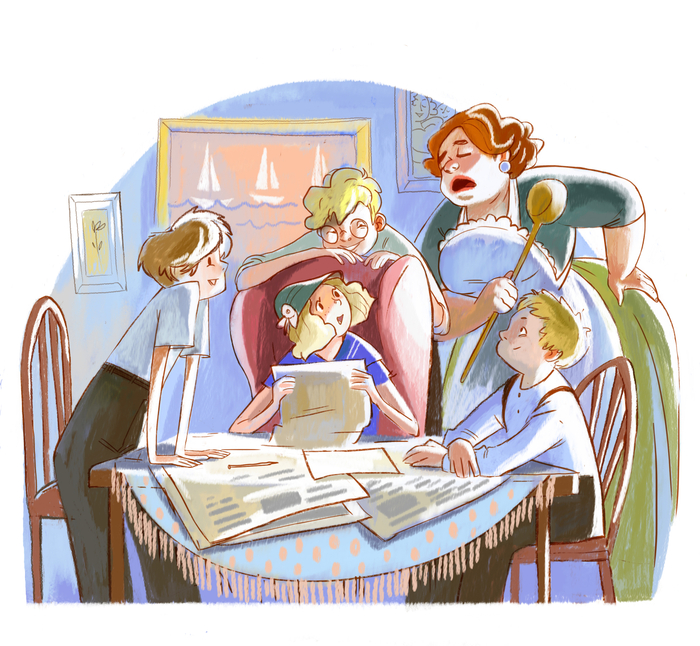 Заметка в газете