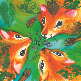 три подруженции