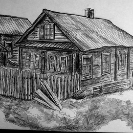 Зарисовка "Деревенкская глубинка" часть 1.