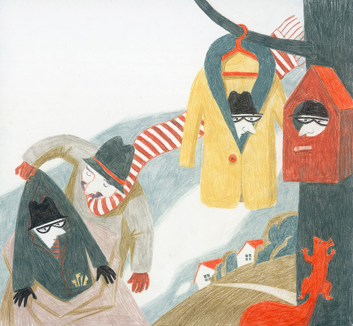 Где спрятался вор?