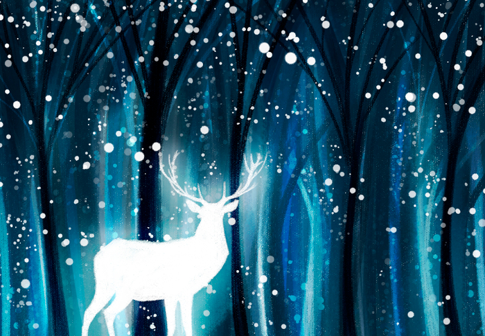 Дух зимнего леса