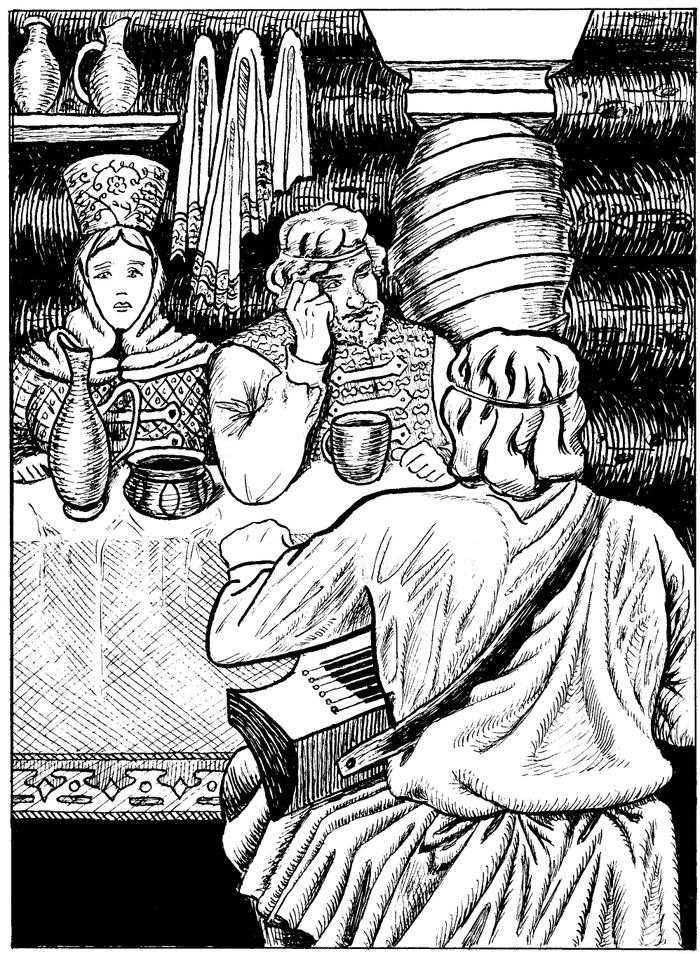 Иллюстрация к книге Богатырская невеста".