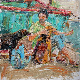 На берегу моря