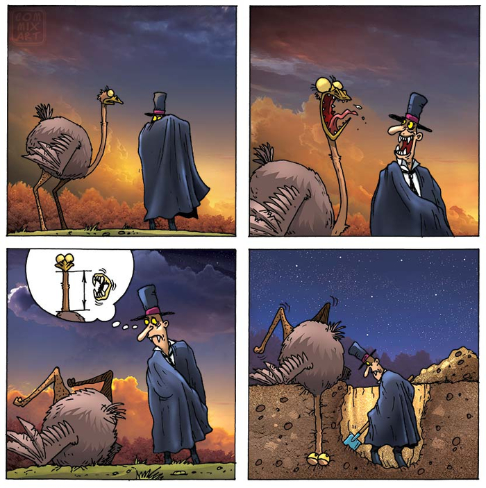 Страх и Страус