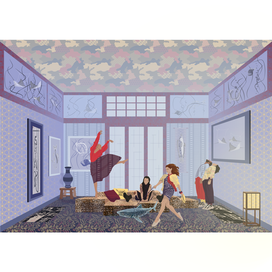 азиатский аквариум 