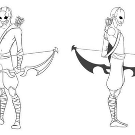 Концепт-арт лучник