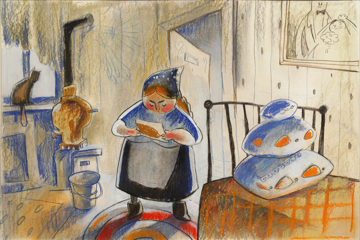 эскиз к чудику