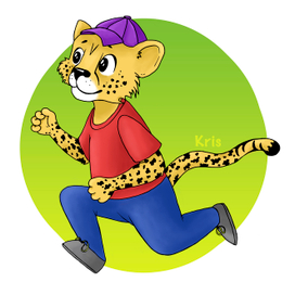 Разработка персонажа для школы бега