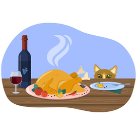 Сытный ужин