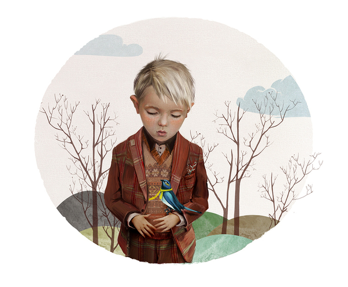 "Мальчик и птичка" А.Плещеев