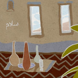 Пустая комната на востоке