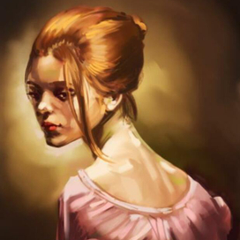 портрет девушки